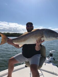 Daytona Beach Inshore Fishing Charter Redfish