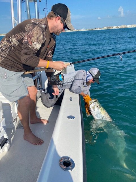 Trophy Tarpon fishing near Ormond Beach