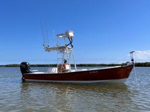 Bad Juju Charters Proline Flatback 24’ with upper station