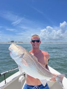 Trophy Redfish caught on Florida Inshore Fishing Charter