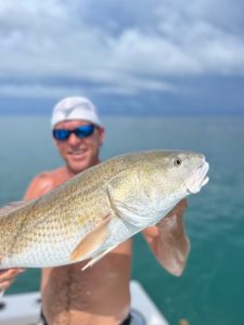 Trophy Redfish caught on Florida Fishing Charter